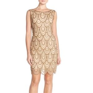 Pizarro Nights gold sequin dress (4)